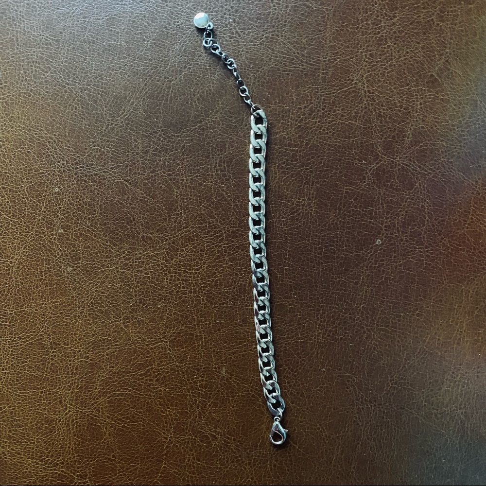 Baublebar small curb chain gold bracelet - Picture 3 of 6